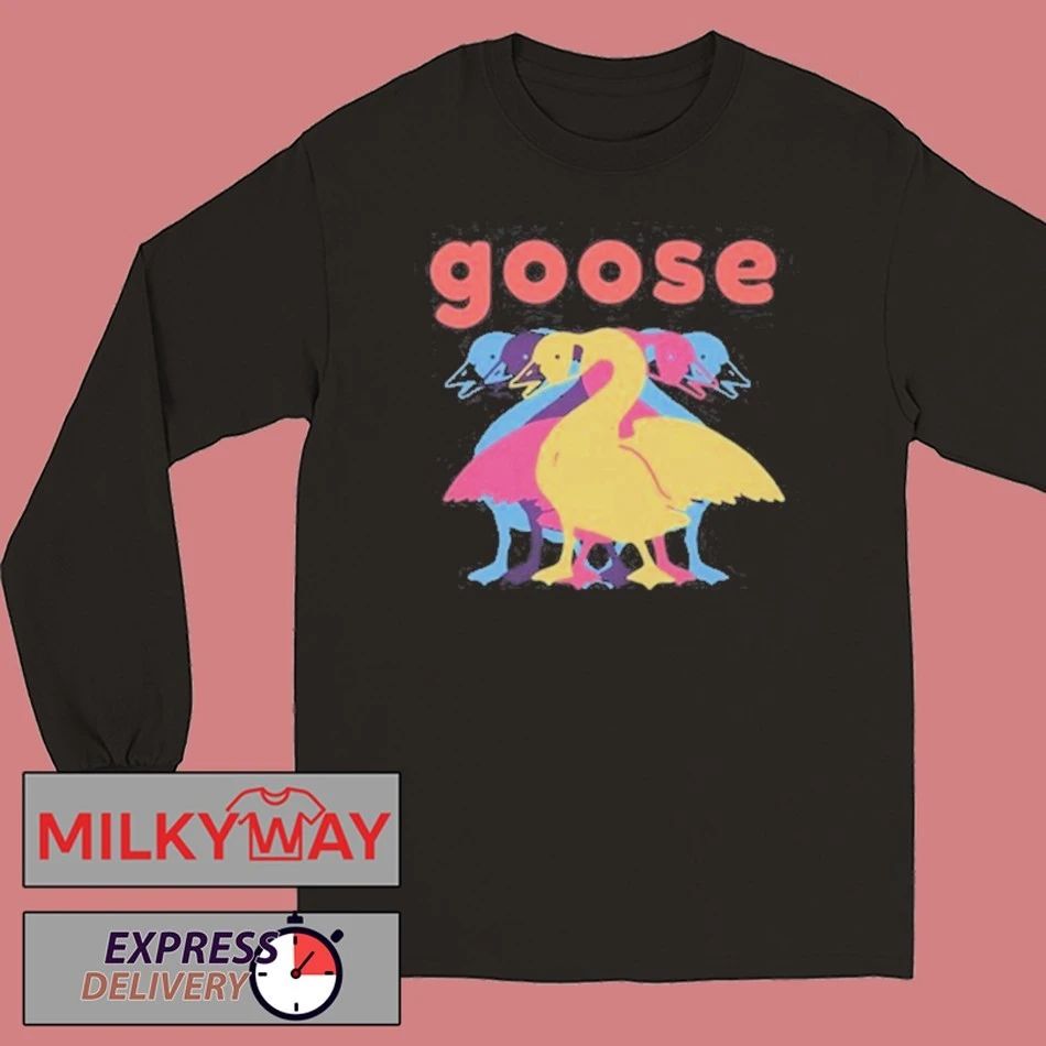 Goose 5 Logo Wine T-Shirt