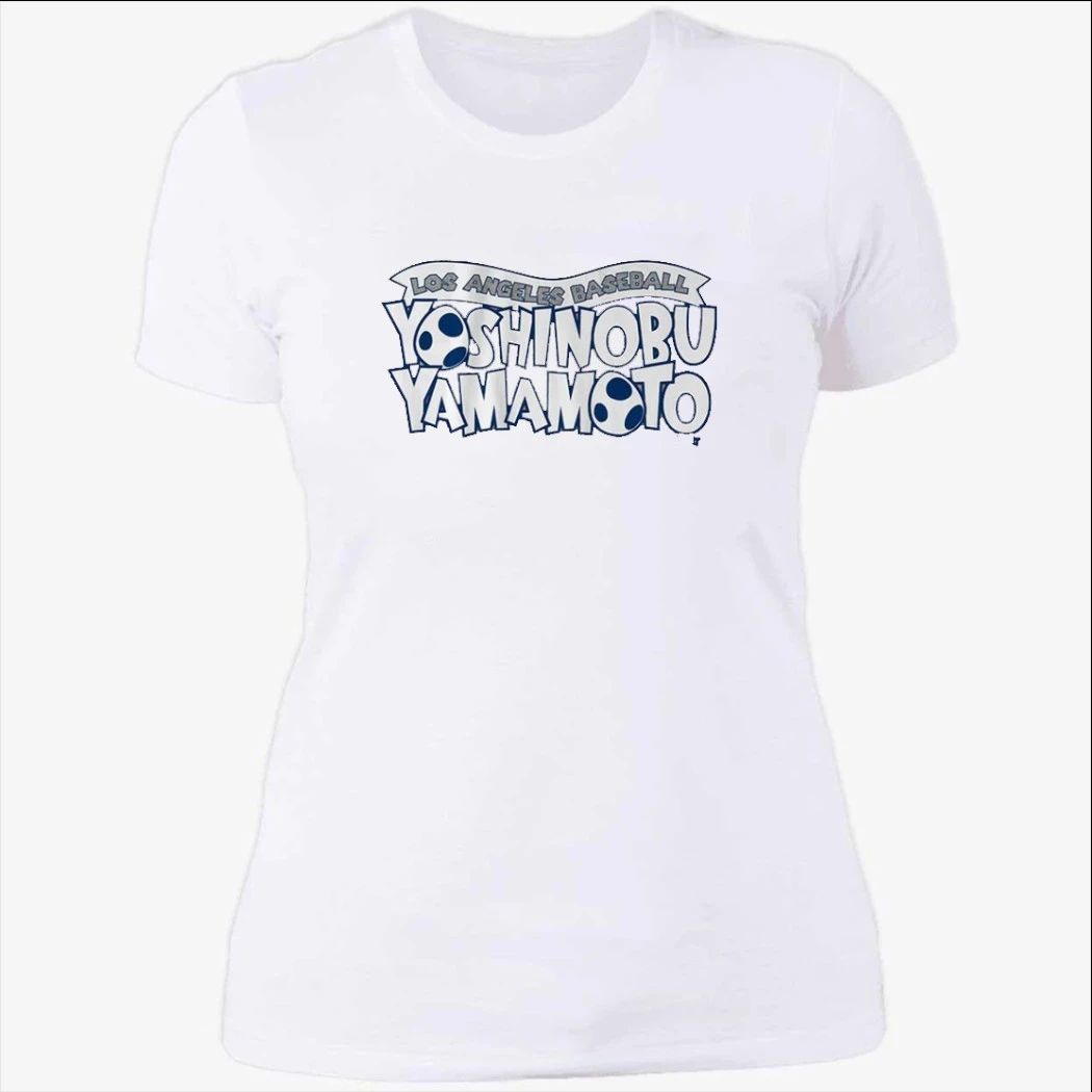 Yoshinobu Yamamoto World Los Angeles Baseball Shirt