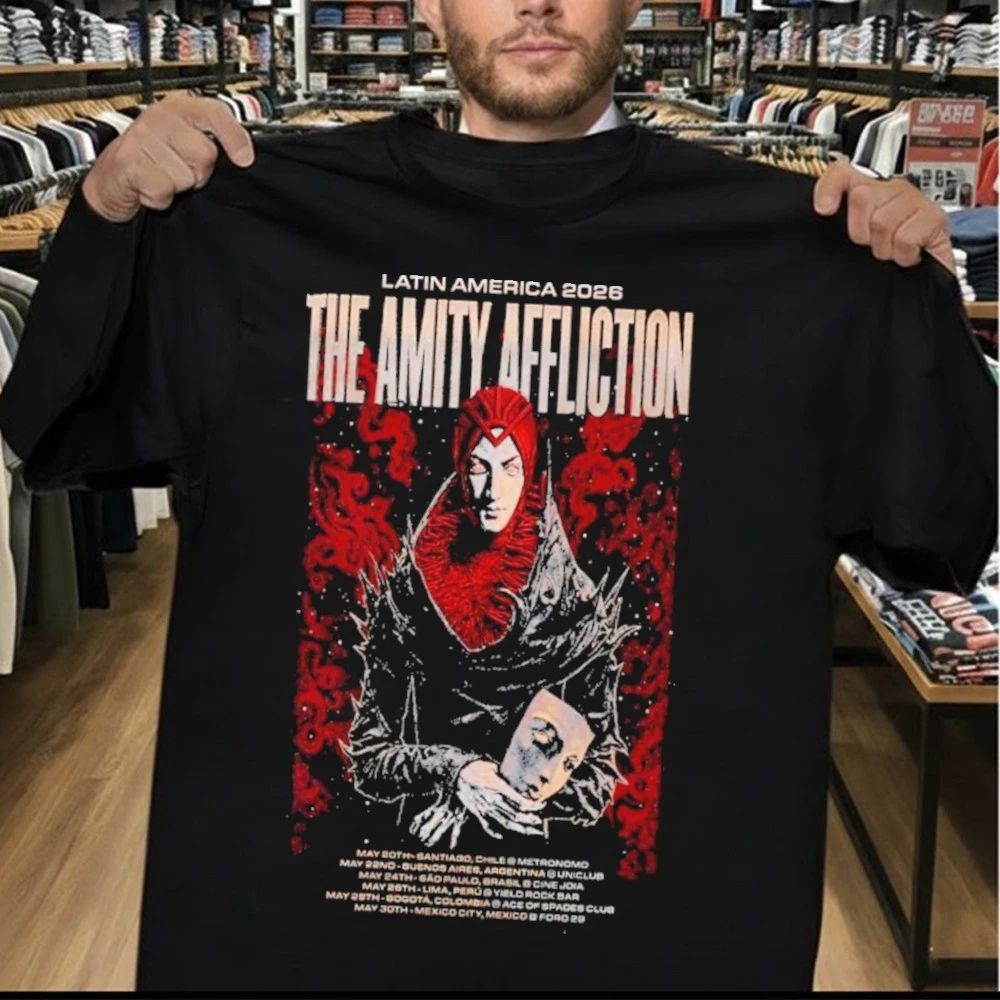 The Amity Affliction 2026 Latin America Tour Shirt