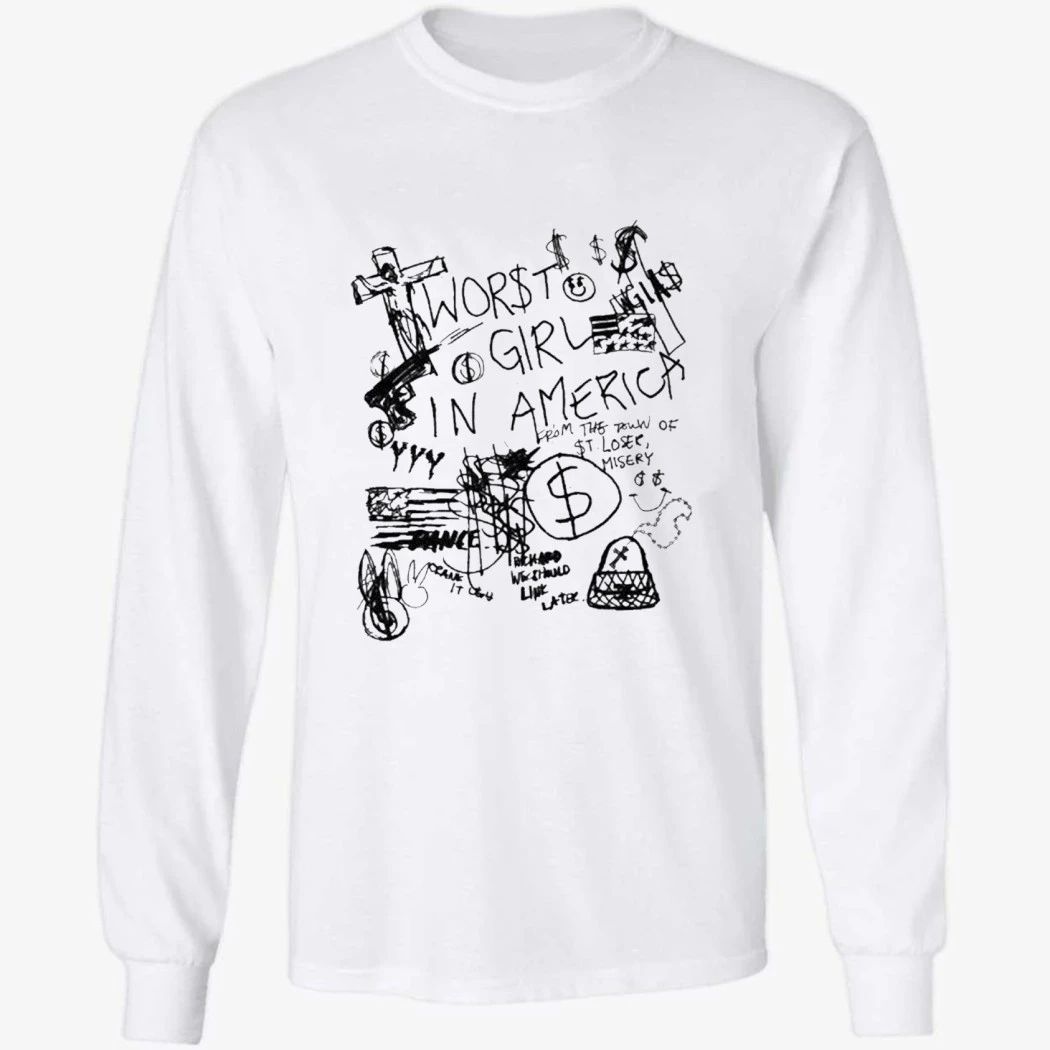 Worst Girl In America Sharpie 2026 Shirt