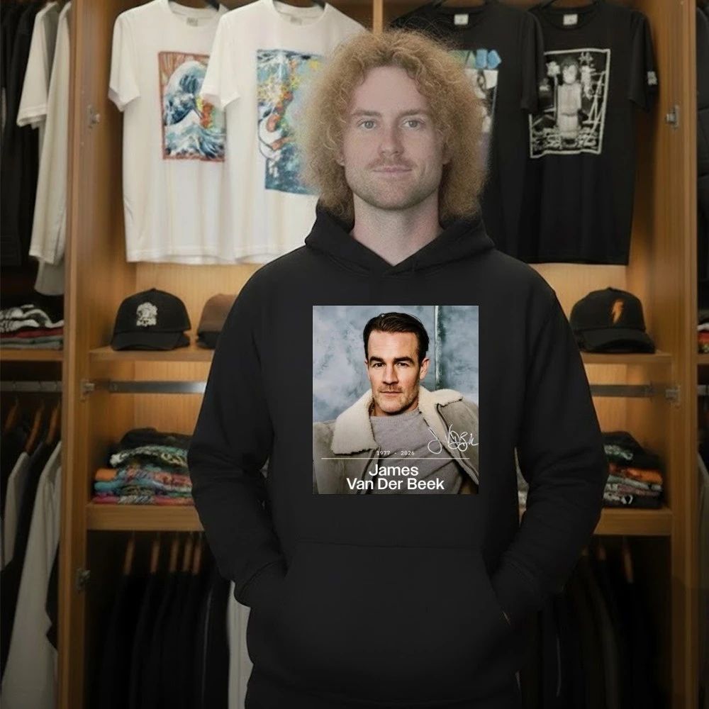 James Van Der Beek 1977-2026 T-shirt