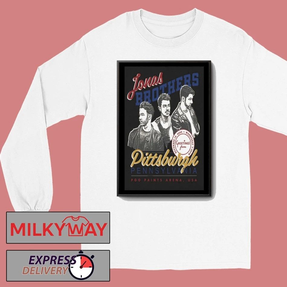 Poster Pittsburgh, PA Jonas Brothers November 12 2025 shirt