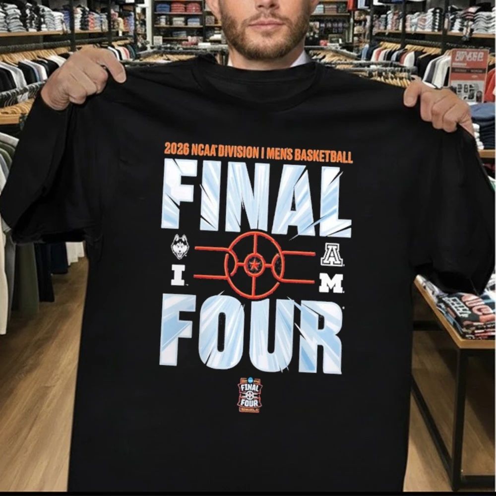 Men’s Basketball 2026 Tournament March Madness Final Four T-Shirt