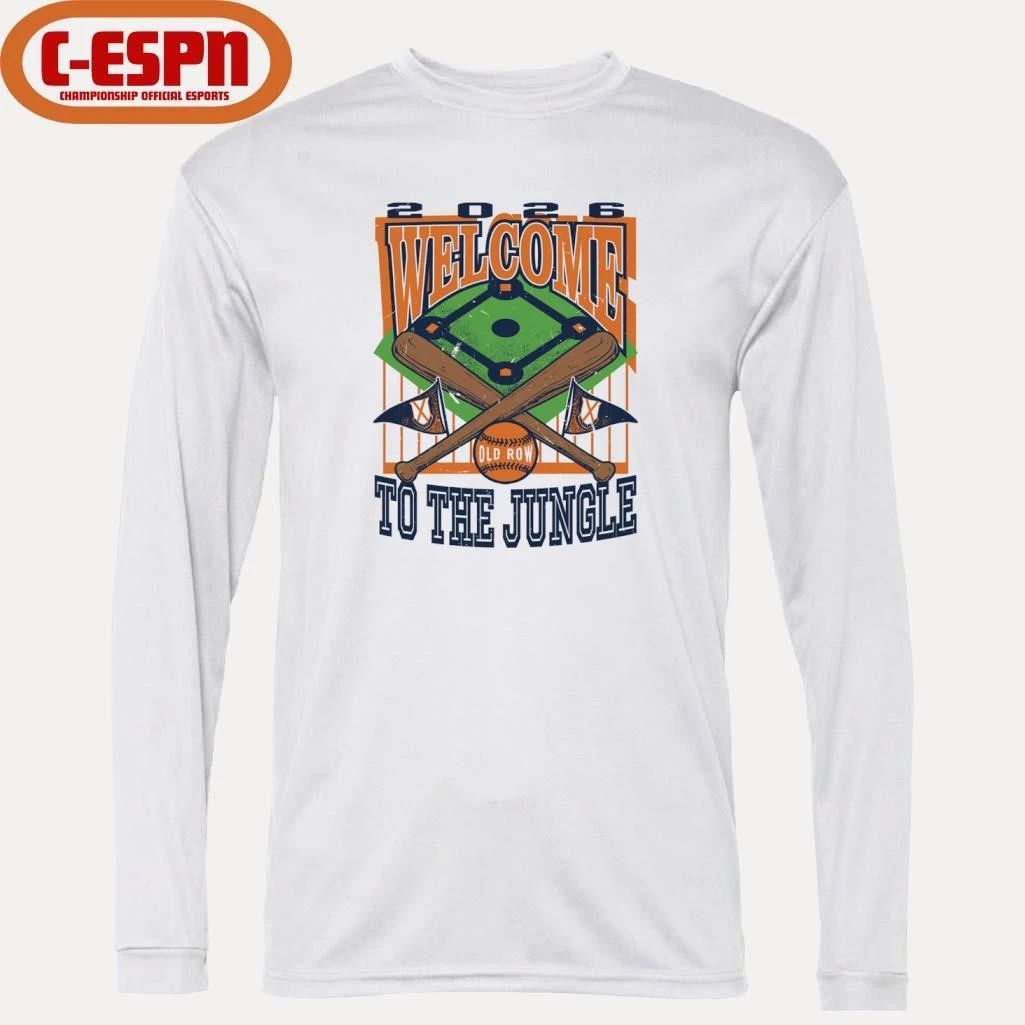 Auburn Tigers Welcome To The Jungle Baseball Shirt
