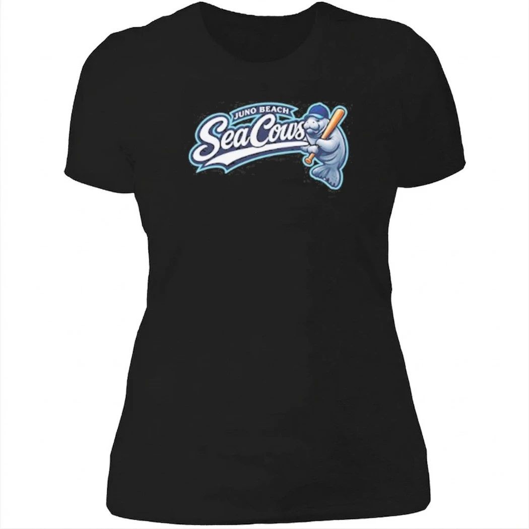 Juno Beach Sea Cows Baseball Manatee Shirt