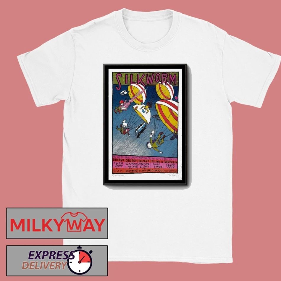 Silkworm Fall Tour 2025 Poster shirt