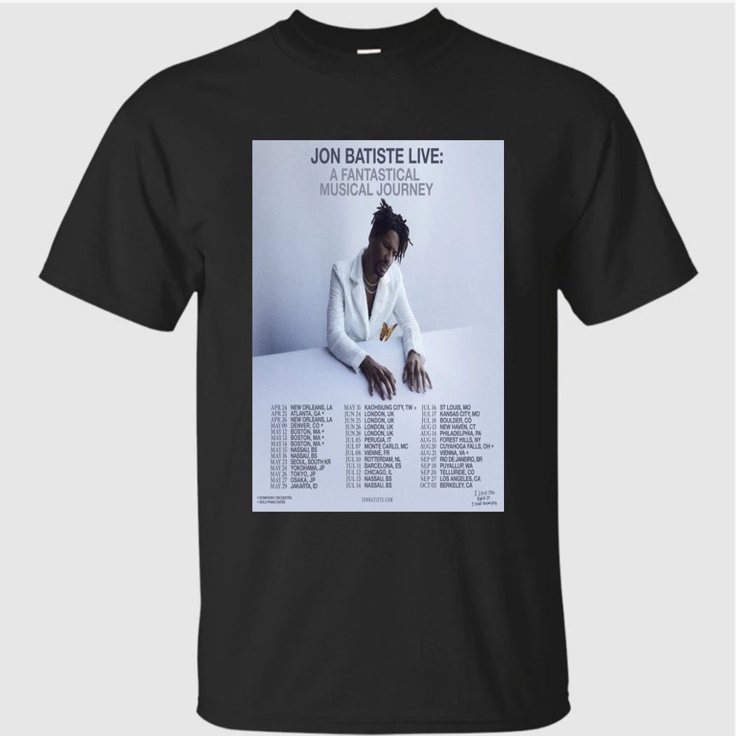 Jon Batiste A Fantastical Musical Journey Tour 2026 Poster Shirt