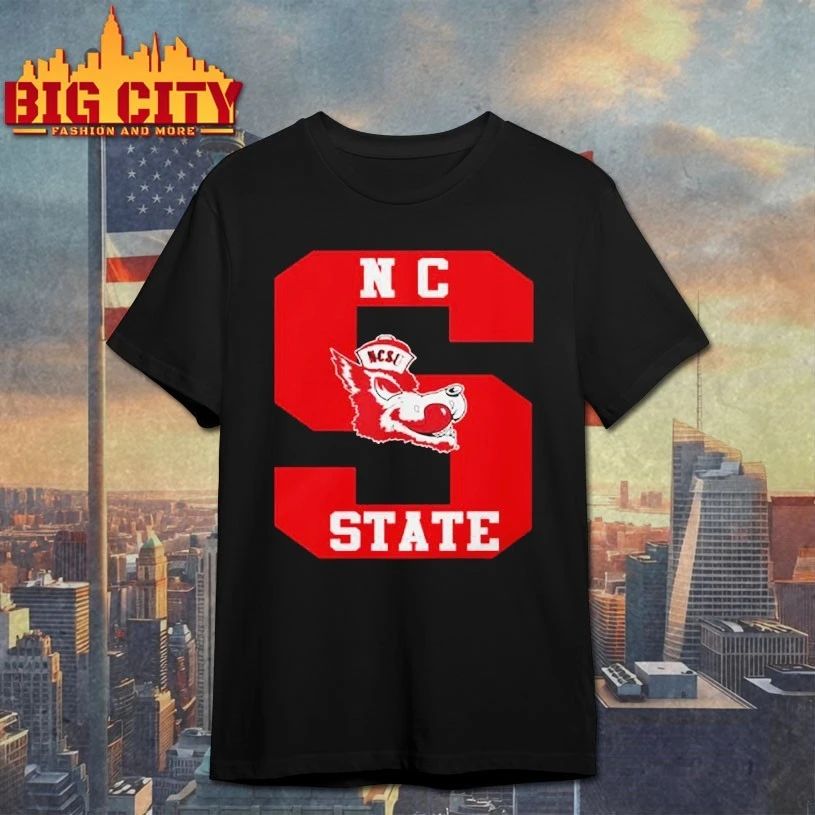 S N.C. State Wolfpack basketball 2026 March Madness logo T-shirt