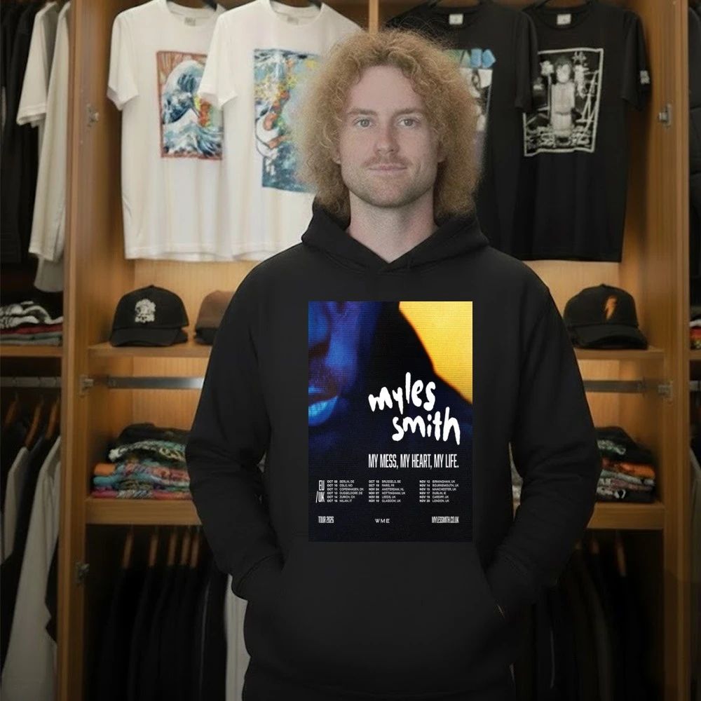 Myles Smith Tour World 2026 Poster Shirt