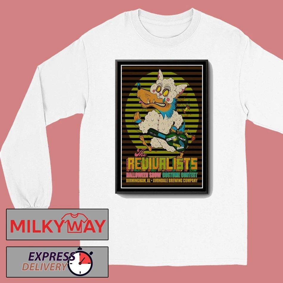 The Revivalists Birmingham, AL Oct 31 2025 Poster shirt
