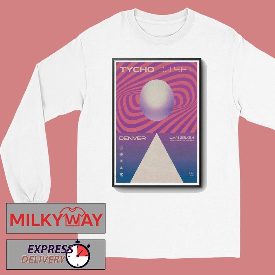 Tycho Jan 23 and 24 2026 Poster Denver, CO shirt