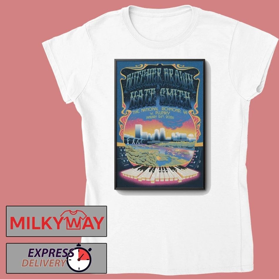 Butlher Brown And Nate Smith In Richmond VA On Jan 24 2026 Poster shirt