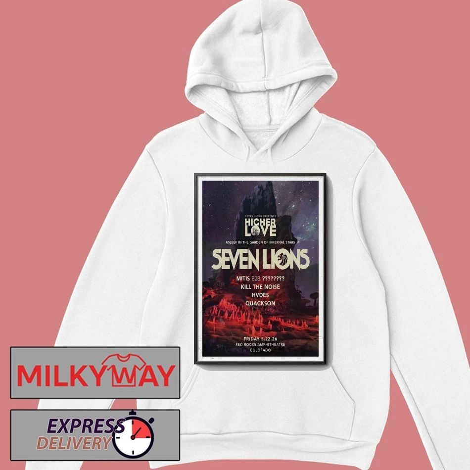 Seven Lions May 22 2026 Event Colorado Poster shirt