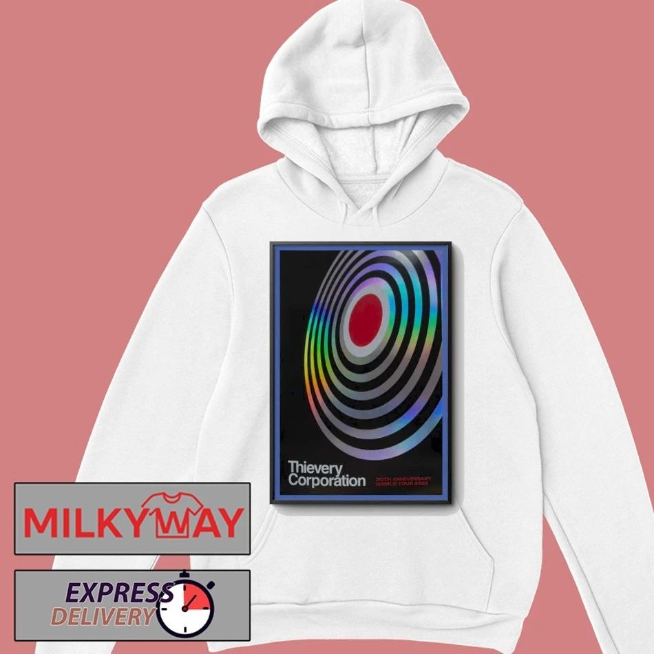 Poster Thievery Corporation 30th Anniversary World Tour 2026 shirt