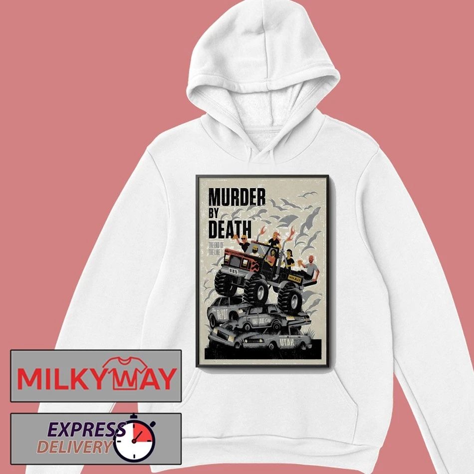 Murder By Death Salt Lake City UT, October 19 2025 Poster shirt