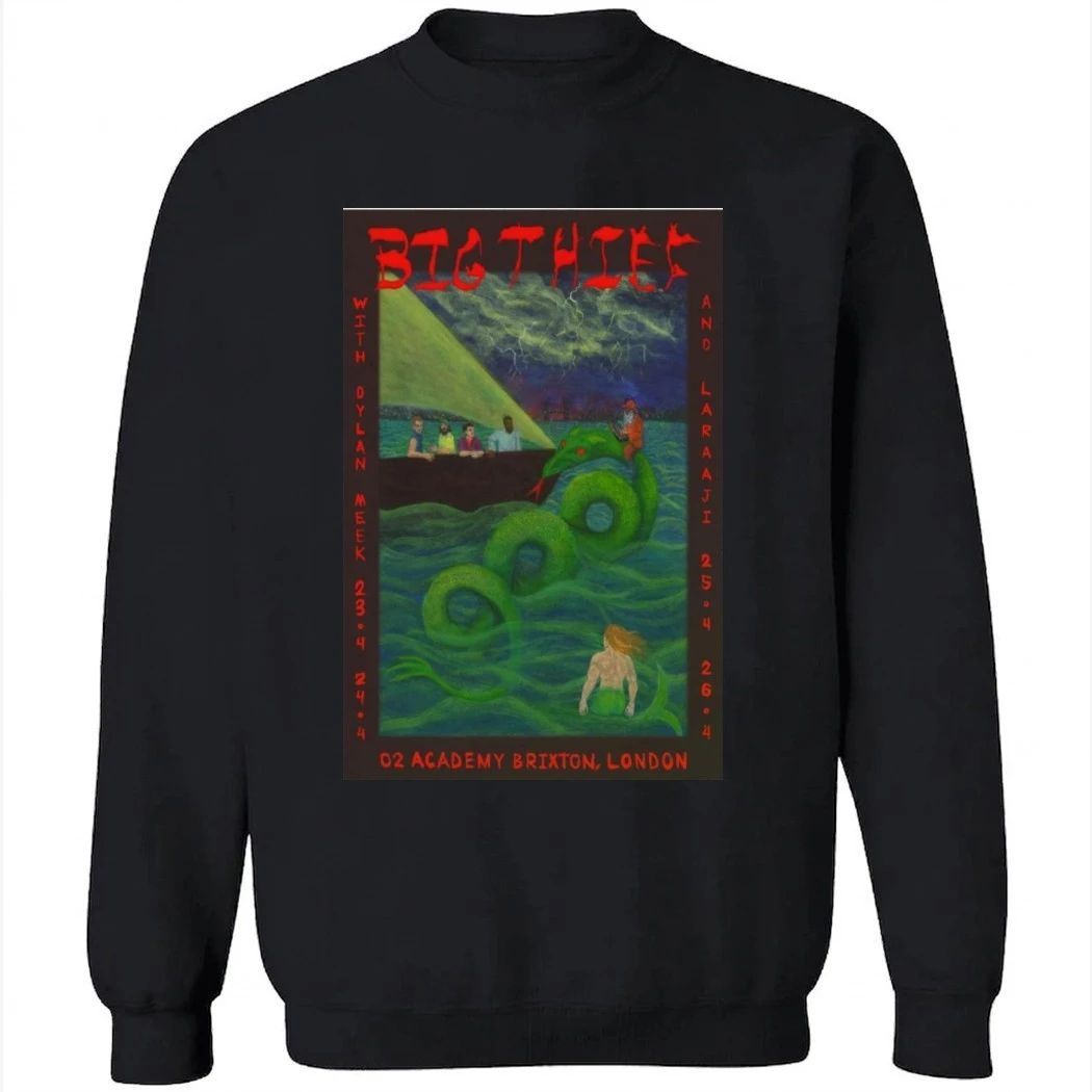 Big Thief Poster Apr 23 2026 London Tour Shirt