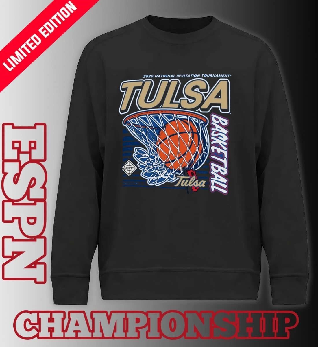 Tulsa Golden Hurricane 2026 Division I Men’s Basketball Postseason NIT Shirt
