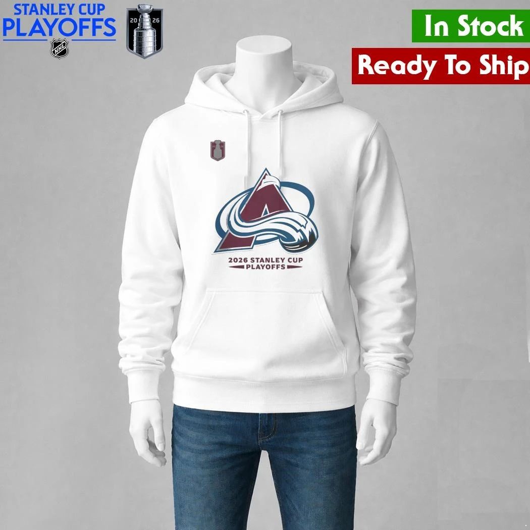 Colorado Avalanche 2026 Stanley Cup Playoffs Rink Performance Shirt