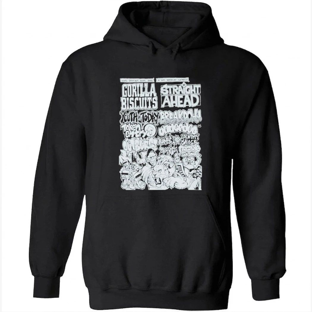 Gorilla Biscuits The Brooklyn Monarch April 25-26, 2026 Shirt