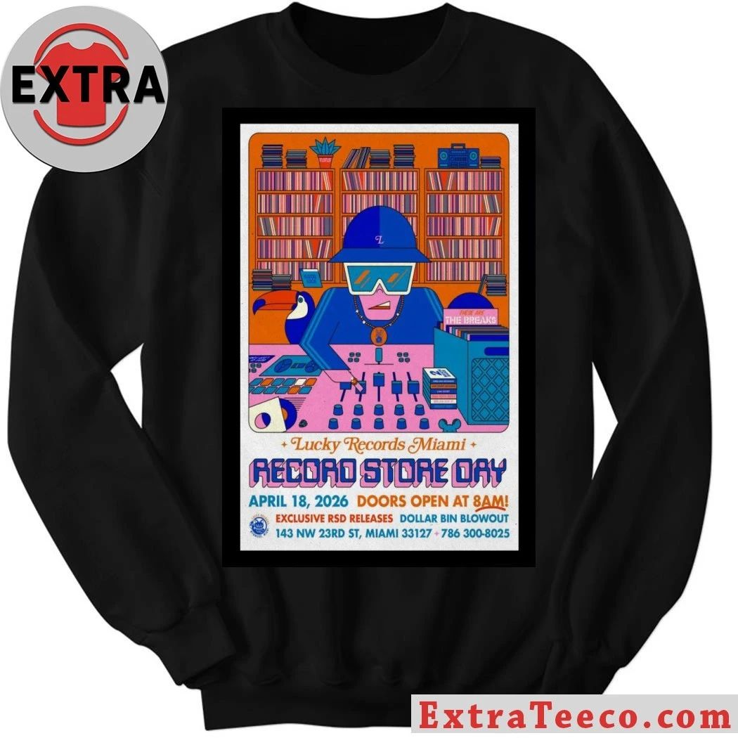Lucky Records Miami Record 2026 Poster Shirt – Perfect Gift for Men & Women