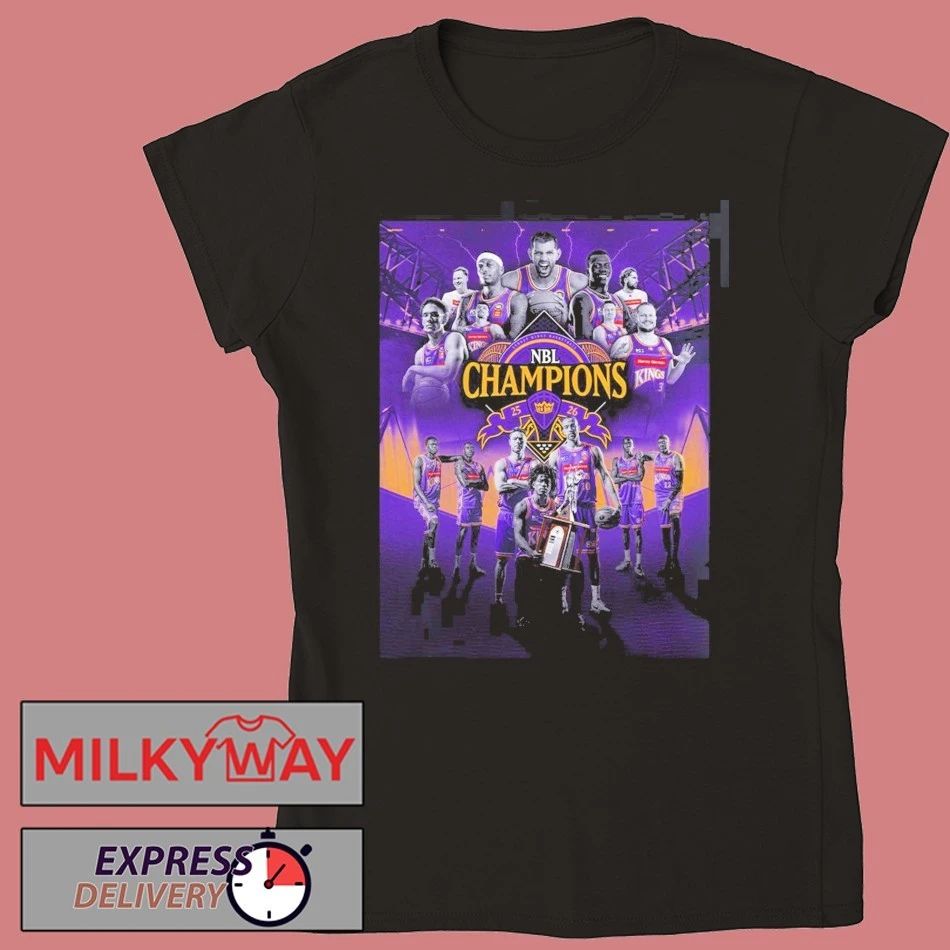 Sydney Kings 2026 NBL Champions T-Shirt