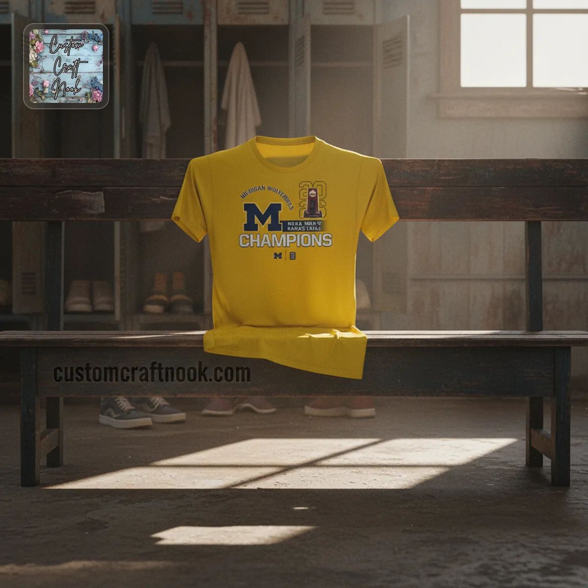 Michigan Wolverines 2026 NCAA Men’s Basketball Champions 3D T-Shirt