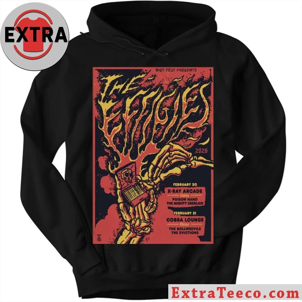 The Effigies February 21 2026 At Cobra Lounge Show Poster Shirt