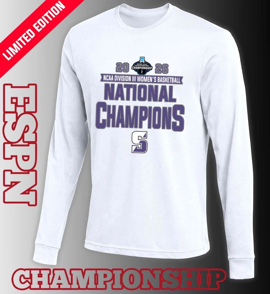 Scranton Lady Royals 2026 NCAA Division III Women’s Basketball National Champions T-Shirt