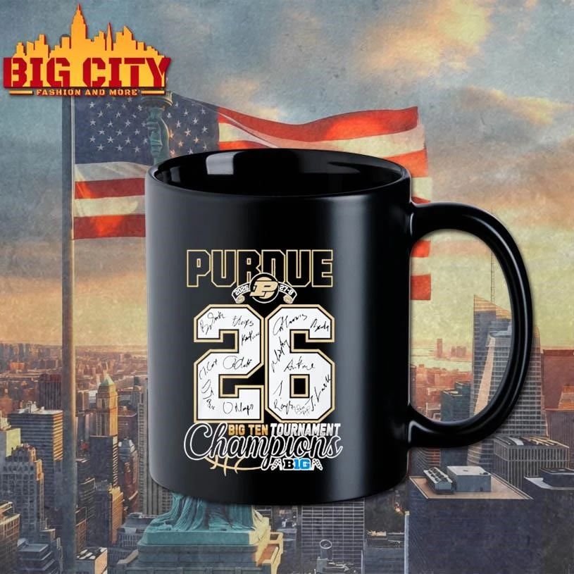 Purdue #26 Big Ten Champions 2026 Shirt