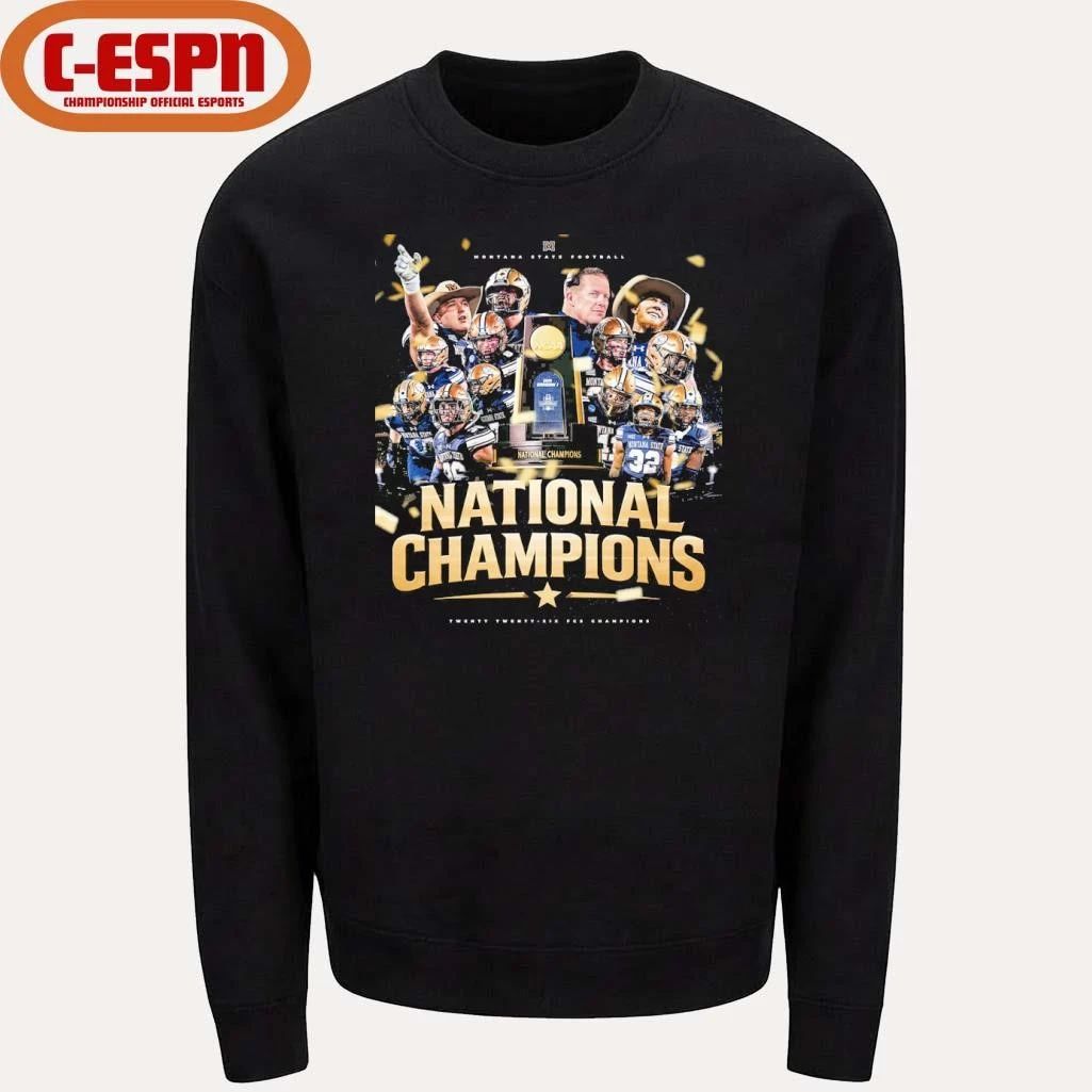 Montana State football FCS National champions poster shirt