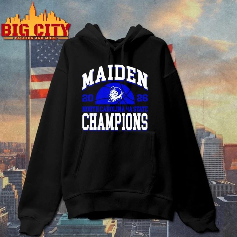 Maiden 2026 North Carolina 4a State Champions shirt