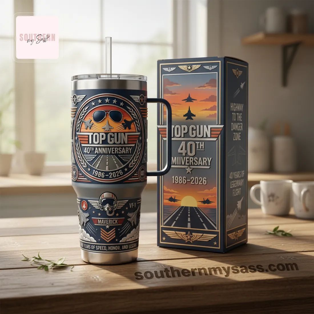 Gun 40th Anniversary 1986-2026 Commemorative Tumbler