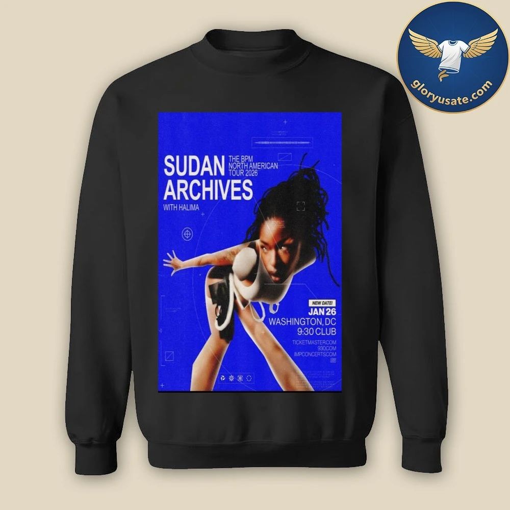Sudan Archives Jan 26 2026 9 30 Club Washington DC Poster Shirt