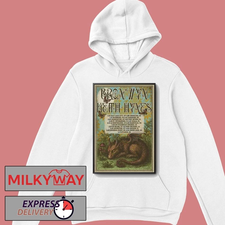 Poster Bronwyn Keith Hynes Spring Tour 26 shirt