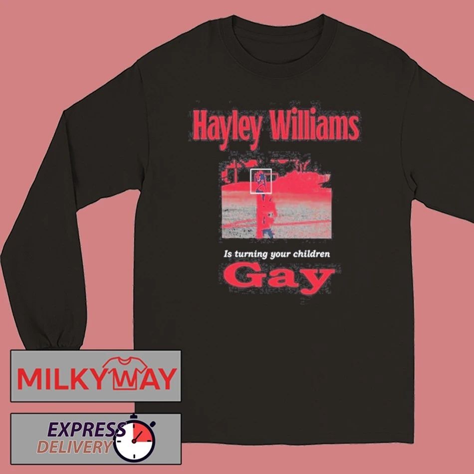 Hayley Williams Tee Navy Is Turning Your Children Gay 2026 shirt