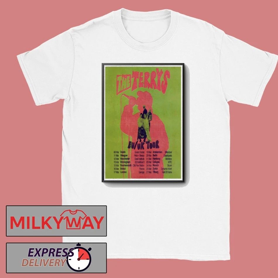 The Terrys EU-UK Tour 26 Poster shirt