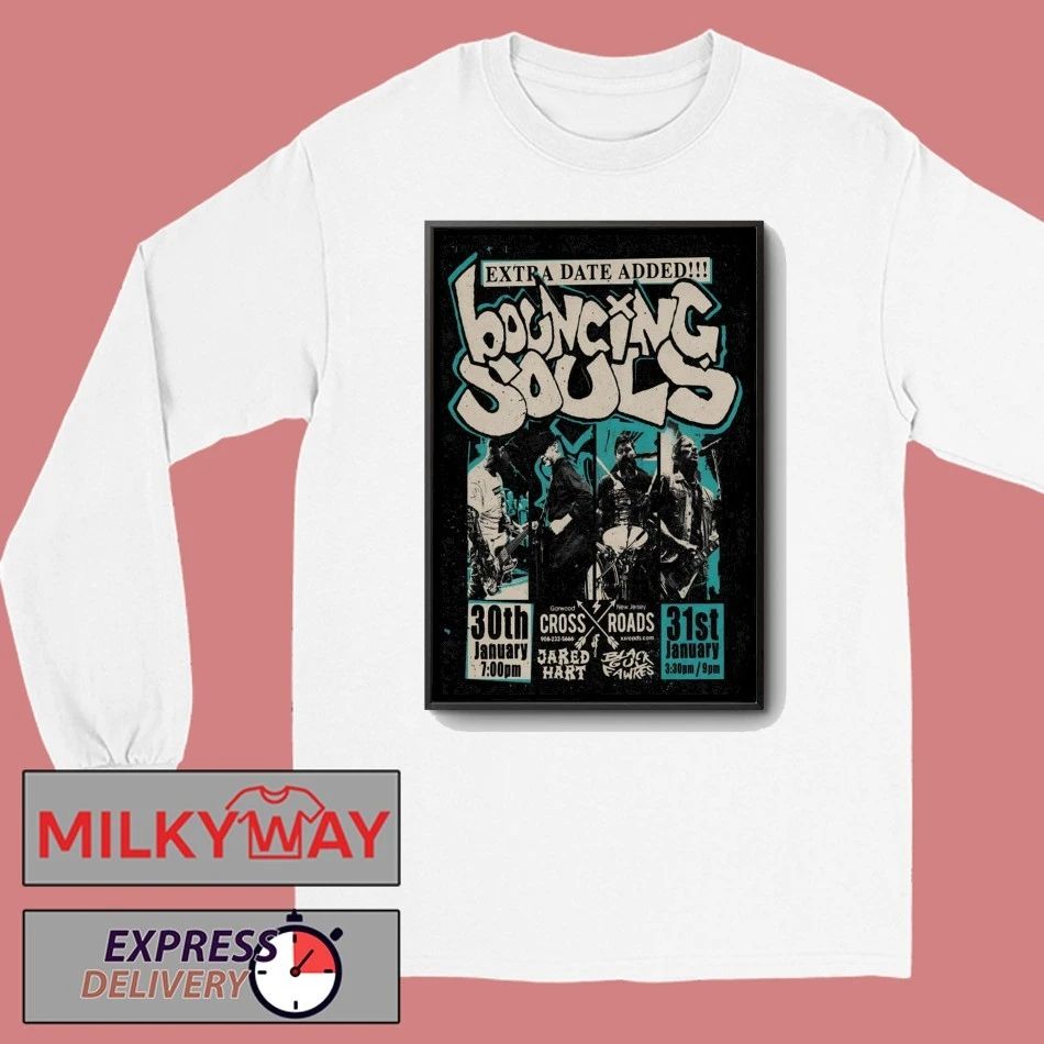 The Bouncing Souls 1 30-1 31 2026 Garwood NJ Poster shirt