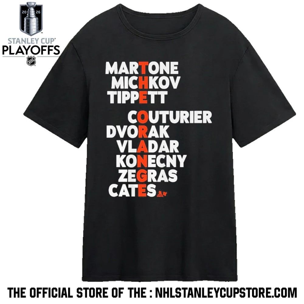 Philadelphia Hockey The Orange Names shirt