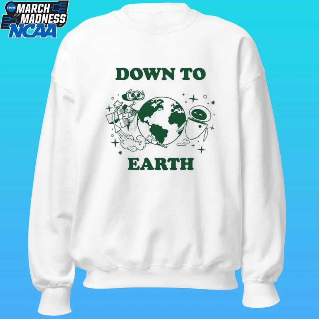Wall-e And Eve Down To Earth Shirt