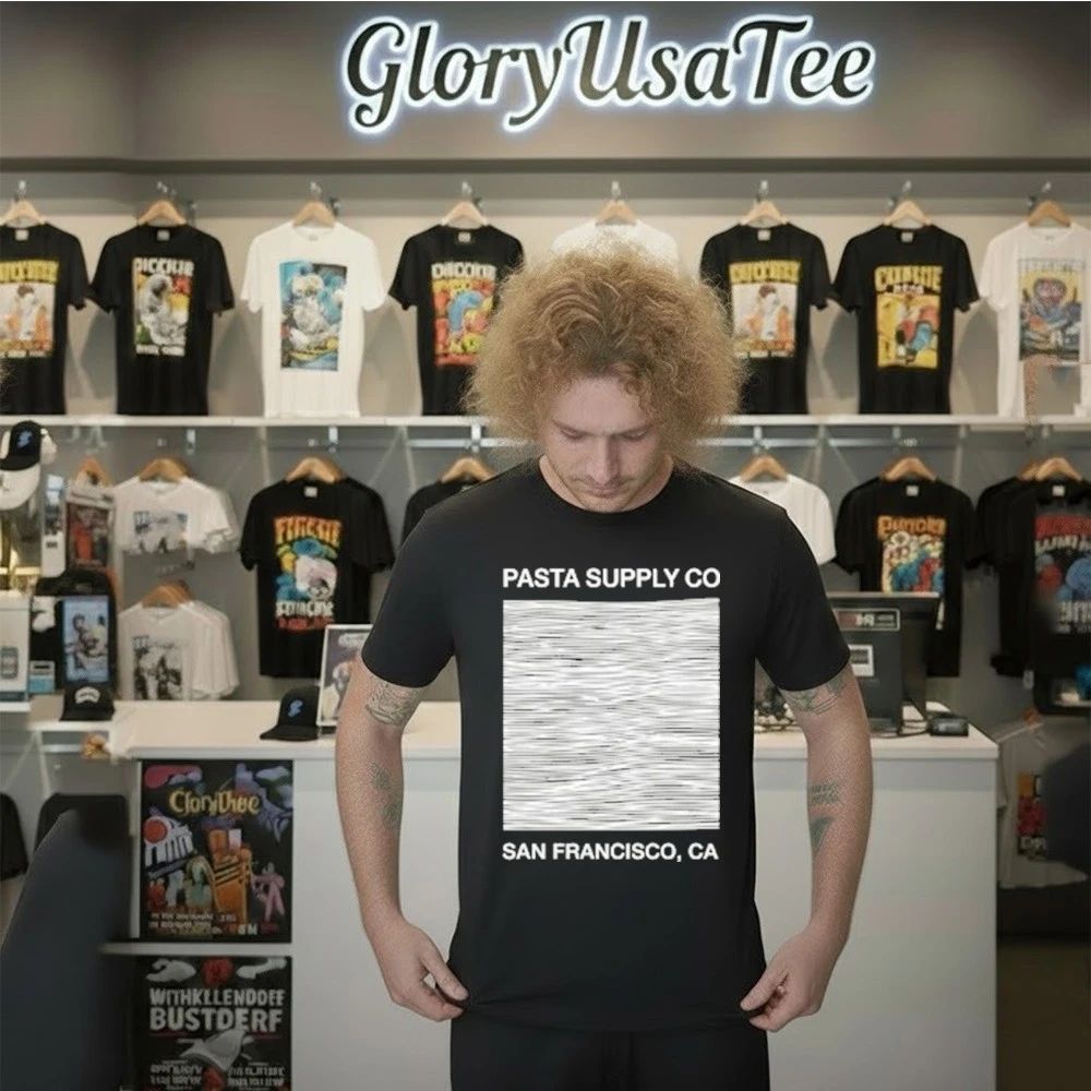 Pasta Supply Co San Francisco Unknown Pleasures Shirt