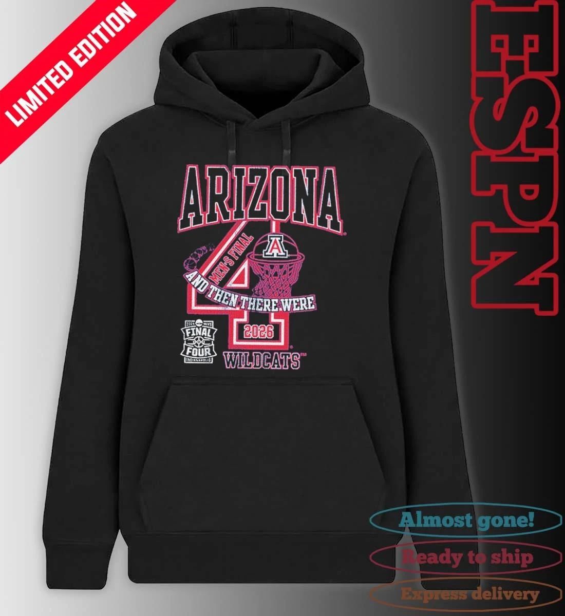 Arizona Wildcats Men’s Basketball 2026 NCAA Final Four And Then Thể Were Shirt