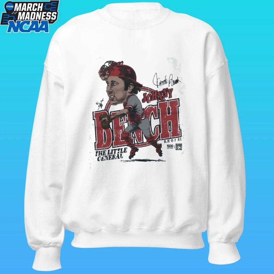 Johnny Bench Cincinnati Bruce Stark Collection Shirt