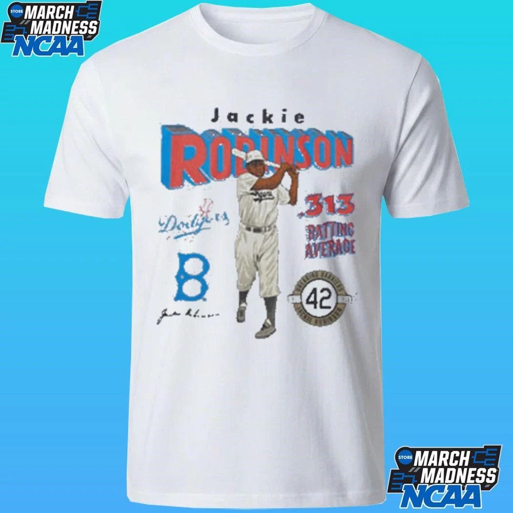 Jackie Robinson Breaking Barriers 42 Shirt