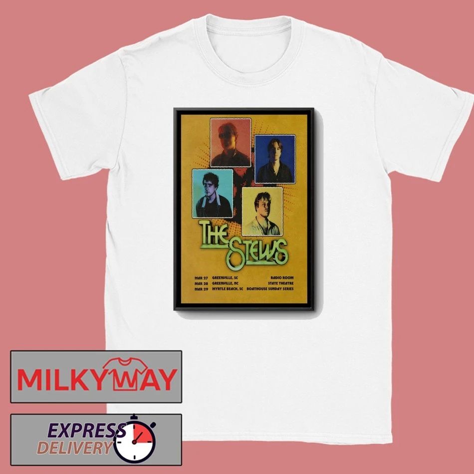 The Stews March 2026 Tour Carolinas Poster shirt