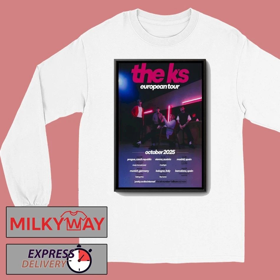 THE K’S Tour October 2025 Poster shirt
