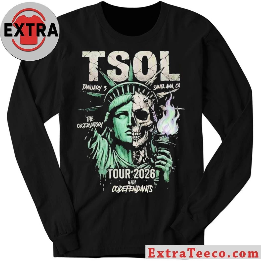 Original True Sounds of Liberty will perform on January 3, 2026, at The Observatory in Santa Ana, California, with special guests Codefendants Shirt