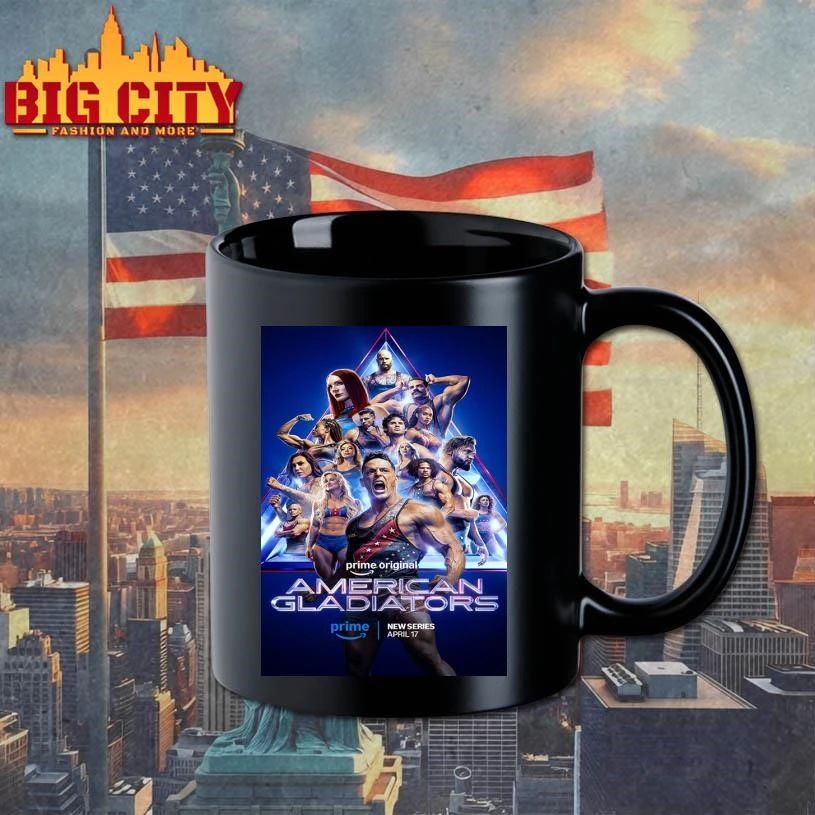 American Gladiators New Series On Prime Original April 17 2026 Poster Shirt
