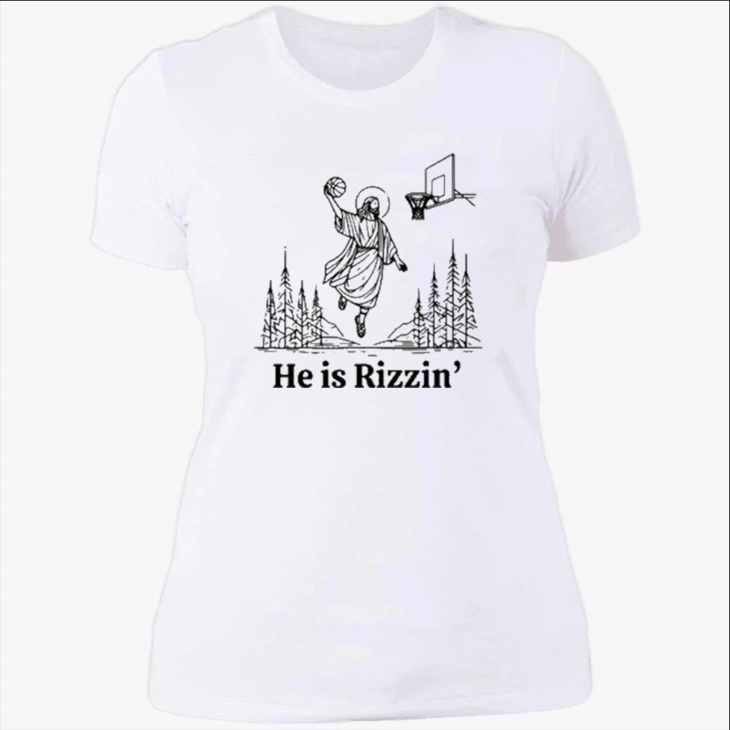 He is Rizzin’ Christian Easter Shirt