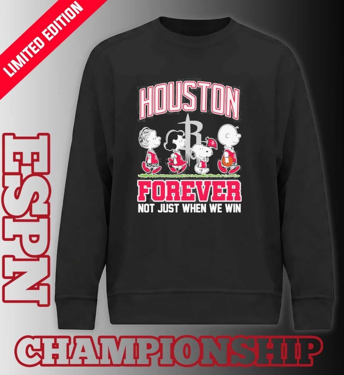 Forever The Peanuts Character X Houston Rockets Shirt