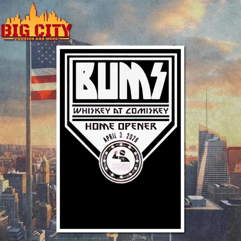 Whiskey At Comiskey Tailgate Bums 2026 Shirt